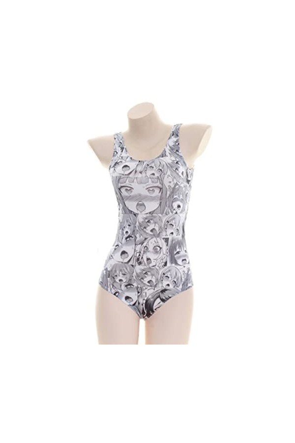 NC Ahegao Ahe Lingerie sexy pour femme Sukumizu