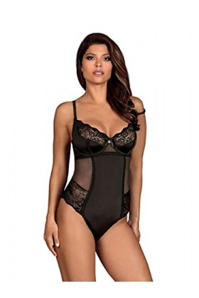 Amallie Body En Dentelle - Noir