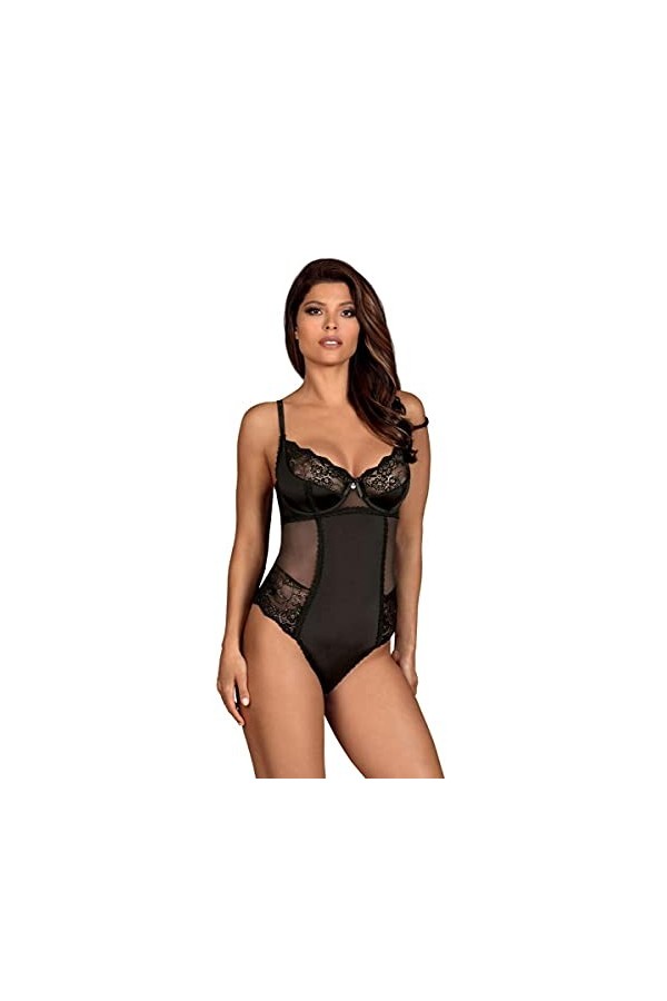 Amallie Body En Dentelle - Noir