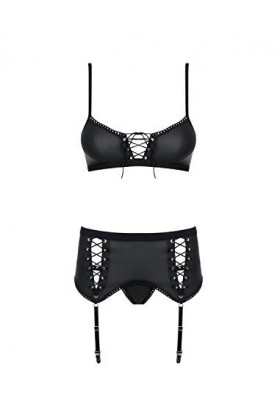 Obsessive M600 Ensemble de lingerie pour femme - noir - Large-X-Large