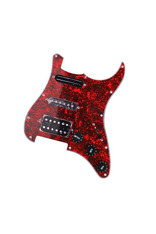 Tableau de ramassage pour guitare électrique, look élégant, pré-câblé, pratique, facile à utiliser, protecteur de ramassage p