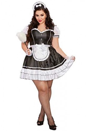 Dreamgirl Keep It Clean Débardeur, Multicolore Multicoloured 001 , Taille Fabricant: 1X Femme