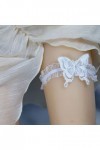 Anneau de Jambe en Dentelle Lolita Jarretière de Jambe Sexy Accessoires de Mariage Jarretières de Bal Extensibles Color : B,
