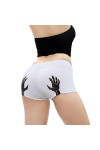 Briskorry Culottes Femme Drôle, Halloween Sous-vêtements Stretch Coton Taille Haute Slips Femmes Respirant Panties Doux Femme