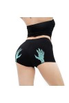 Briskorry Culottes Femme Drôle, Halloween Sous-vêtements Stretch Coton Taille Haute Slips Femmes Respirant Panties Doux Femme