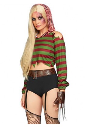 Leg Avenue Dream Killer Adult Sized Costumes, Multicolore, L EUR 44-46 Femme