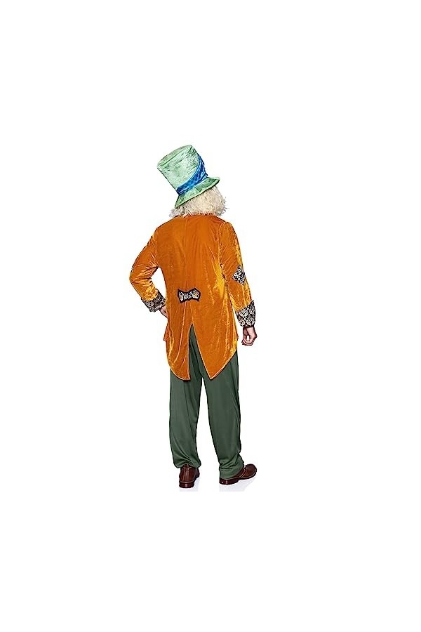 Leg Avenue - Classic Mad Hatter Costumes pour Homme, Multicolore, S