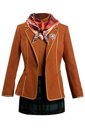 agfosa Ashley Graham Cosplay Re4 Remake Costume Ashley Robe uniforme pour femme XXL