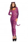 Leg Avenue - 8539202005 - Costume Joli Chat Rose - Medium 38 Eu 