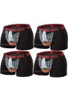 NURCIX Thérapie Magnétique énergique Hommes sous-vêtements Boxer Slips Shorts Pack Hommes Culottes Soins De Santé Respirant A