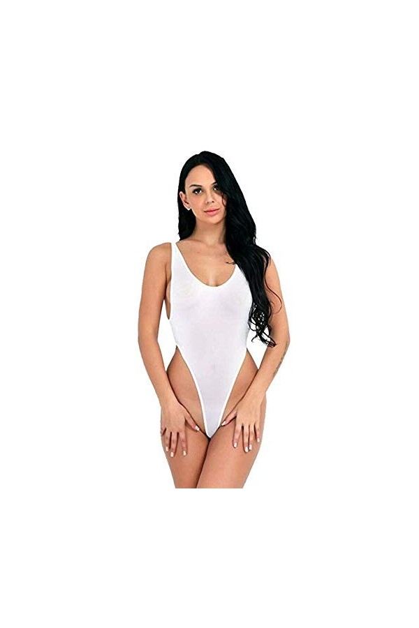 MXXHFC Lingerie Sexy pour Femme pour Sexe Plus Taille Transparente Lingerie Body pour Femme sous-Vêtements Sexy avec String S