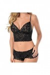 MXXHFC Ensembles de vêtements de Nuit et de Peignoirs pour femmesLingerie Sexy en Dentelle Sexy Ensemble de Culottes de Linge