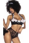 Mapalé by Espiral Costume de soubrette française 60005 pour femme, comme sur limage, Small