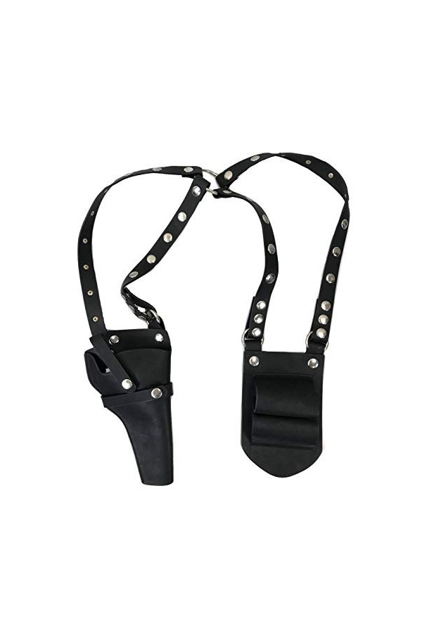 costumebase Harnais Harnais Harley Quinn Épaule Gun Holster Noir