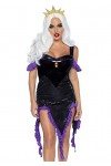 Leg Avenue 86764 03902 Adult Sized Costumes, Noir/Violet, M Femme