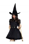 Leg Avenue Bewitching Witch Adult Sized Costumes, Noir, S pour Femmes