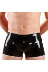 IDOBLO Caleçon en Caoutchouc Latex pour Homme avec sous-vêtement Fait Main À lentrejambe,Personnaliser,XL