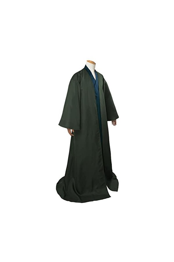 Foanja Voldemort Déguisement Adulte Cosplay Magie École Magicien Noir Lord Voldemort Uniforme Manteau Veste Complète Vêtement