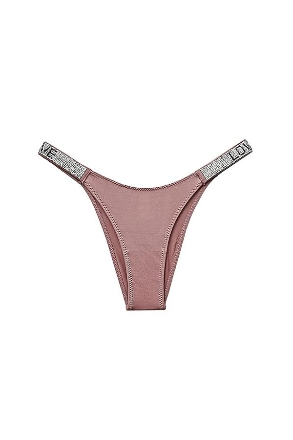 LLaviD Culotte Femme Culotte Femmes Slip-Dentelle Violette T-l