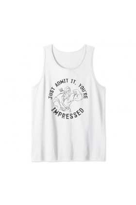 Disney Beauty And The Beast Gaston Flex Youre Impressed Tank Top