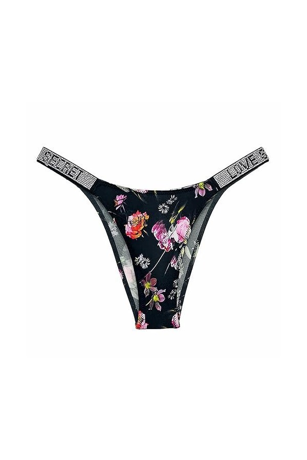 LLaviD Culotte Femme Culotte Femmes Slip-Dentelle Violette T-l