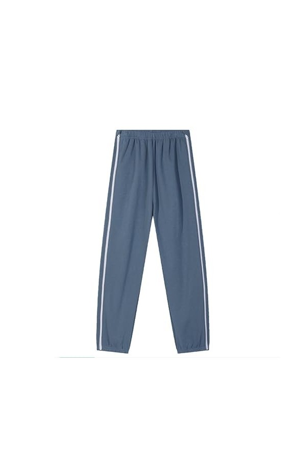 Pantalon Post Opératoire pour Hommes Accès par Boutons-Pression sur Les Côtés Gauche et Droit Coton Respirant Récupération C