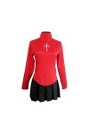WangYouMan Fate/stay night Anime Tohsaka Rin Cosplay Costume duniforme sur mesure XL-XL 