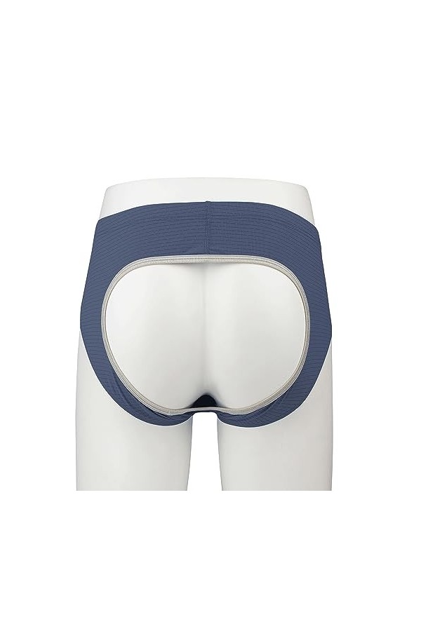 BIATWOWR Sous-vêtement sexy pour homme - Avec poches - Taille M L XL 2XL 3XL, Lot de 3 : multicolore, L