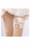 BAtlam Fleur Nuptiale Jambe décor Mariage mariée jarretière Dentelle Femmes Ornements Floraux Couleur : Blanc, Taille : 40 x