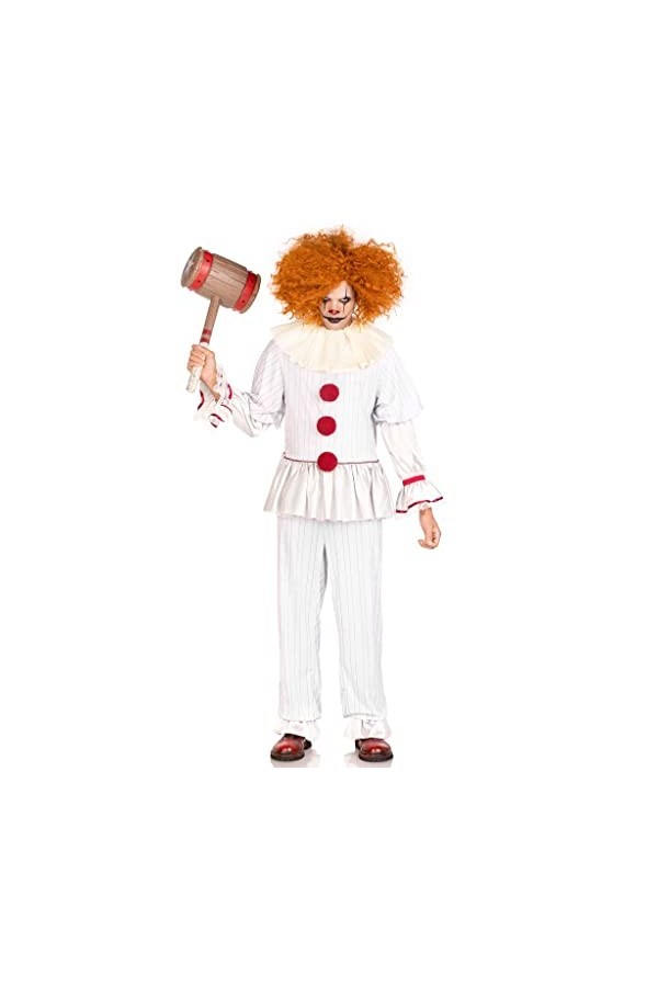 Leg Avenue Killer Clown costume set, M/L