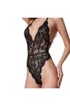 FGHSD Ensemble de Lingerie Sexy Lingerie féminine Robe Sexy pour sous-vêtements sexuels Halter Perspective Dentelle Lingerie 