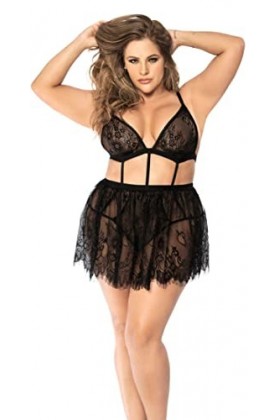 Mapale Nuisette 2 en 1 7431X, noir, 1X-2X