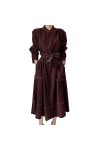 FAIRZ Automne manches longues Simple Trench Coat Outwear dames manteau dames vêtements à la mode femmes coupe-vent Color : N