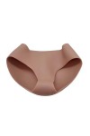 XSWL Silicone Buttock Hips Panty Artificial Booty Shaper Padded Panties Womens Silicon Buttocks Pads Underwear,Color 3