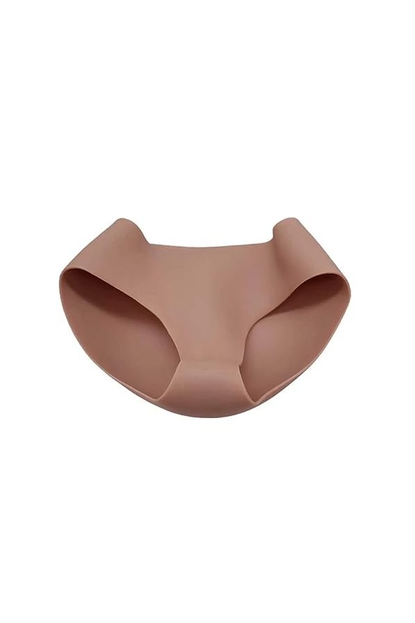 XSWL Silicone Buttock Hips Panty Artificial Booty Shaper Padded Panties Womens Silicon Buttocks Pads Underwear,Color 3