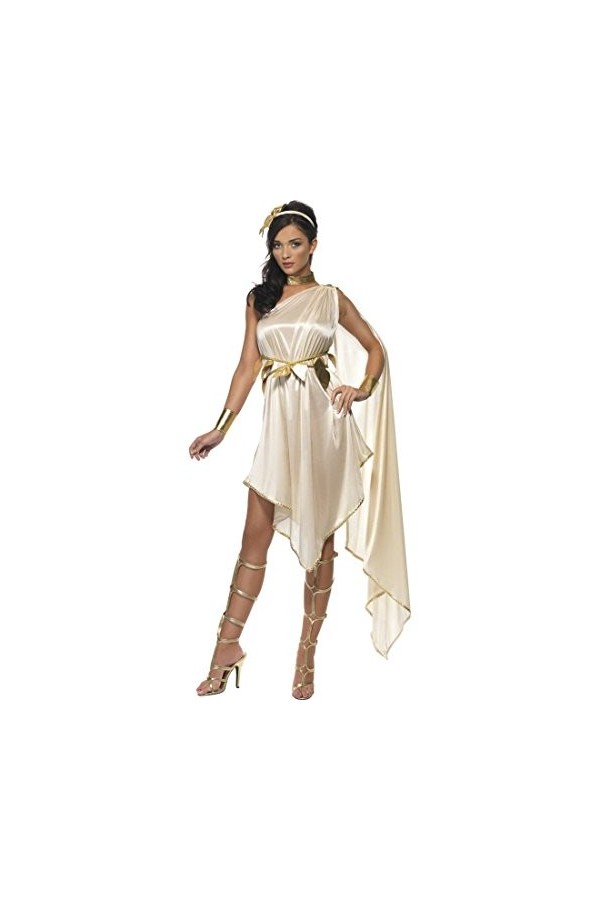 NET TOYS Déesse Grecque Costume Antique Déguisement Robe Romaine Tunique Robe Femme Costume Femme Sexy M 42/44