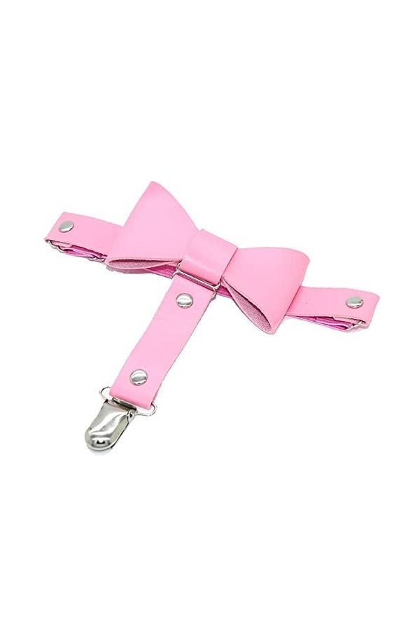 HEIMP WXYNHHD Femmes Stretch PU Cuir Ceinture Jambe Cou Anneaux Filles Punk Réglable Cuisses Jarretière Ceinture Jarretières 