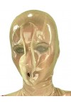 Cagoule En Latex Avec Trou De Souffle Transparent Cool Personnalisé 0.4mm,Transparent,X-Petit