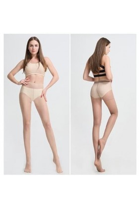 Générique Bas Bas Ultra-Minces Collants en Soie Collants Sexy Bas pour Femmes B Couleur de Peau B Gris 