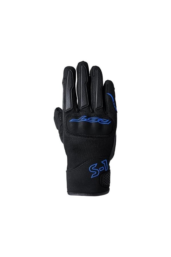 RST S1 Mesh Gants de Moto Black/Green,M 