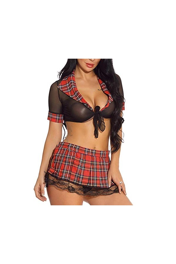 Lingerie pour Femme Sexy Cosplay Costume de Sexe Femme Lingerie Sexy Grande Taille sous-Vêtements Sexy Babydoll Lingerie Noi