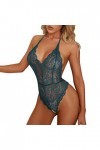 SUNMME Femmes Lingerie Sexy Chemise Sexy vêtements de Nuit Femme Teddy Grande Taille s Sexe Une pièce Lingerie Pyjamas pour l