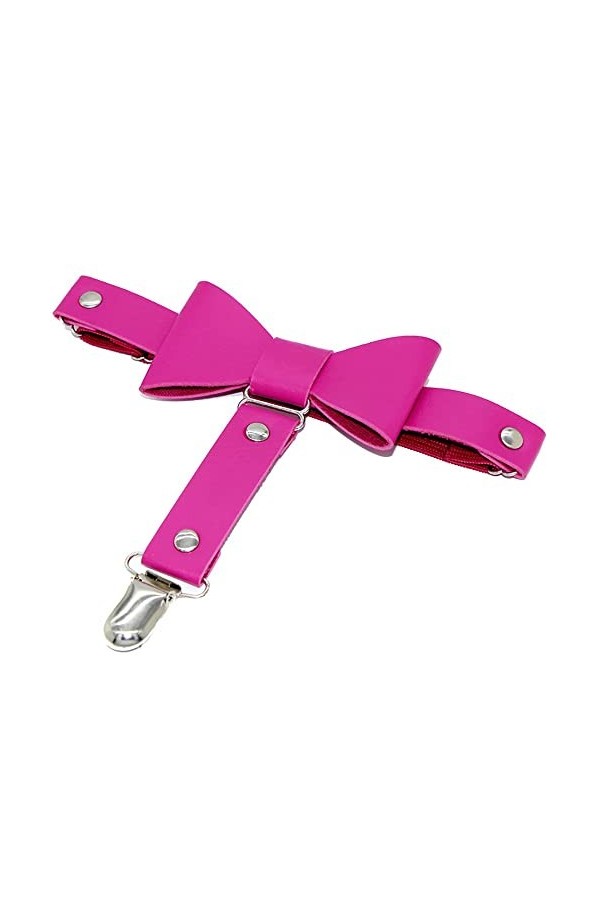 GOOFFY WXYNHHD Femmes Stretch PU Cuir Ceinture Jambe Cou Anneaux Filles Punk Réglable Cuisses Jarretière Ceinture Jarretières