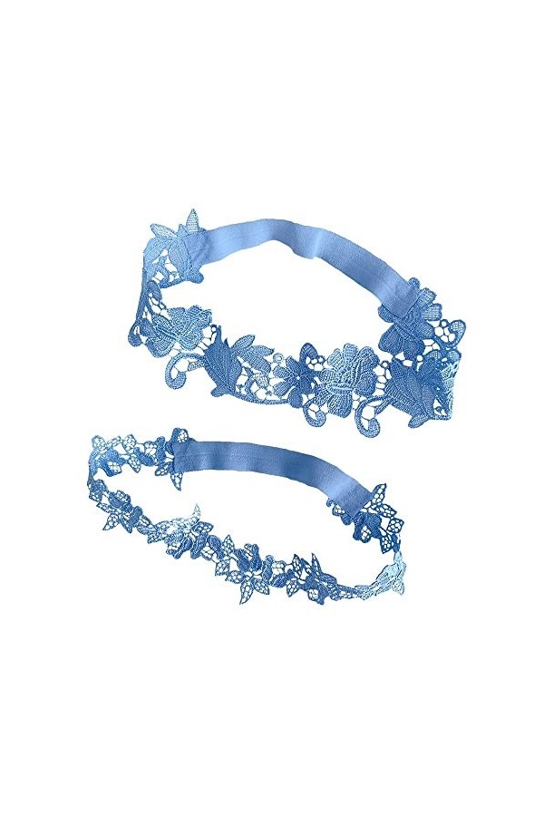 GOOFFY WXYNHHD 2 pièces - 1 Paire Femmes Jarretelles Dentelle Floral Sexy Jarretelles for Femmes mariée Cuisse Anneau Chausse