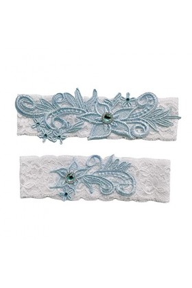 GOOFFY WXYNHHD 2 pièces/Ensemble jarretières de Mariage Sexy LaceFloral Sexy jarretières for Femmes mariée Cuisse Anneau mari