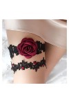 Mariée Sexy Dentelle Fleur De Mariage Jarretière Ceinture Cuisse De Mariée Jarretière Ceinture Accessoires De Mariage pour Fe