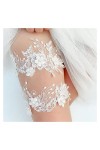 Mariée Sexy Dentelle Fleur De Mariage Jarretière Ceinture Cuisse De Mariée Jarretière Ceinture Accessoires De Mariage pour Fe