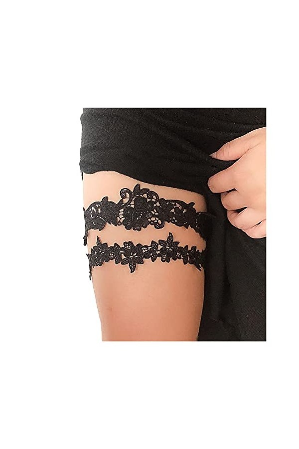 Mariée Sexy Dentelle Fleur De Mariage Jarretière Ceinture Cuisse De Mariée Jarretière Ceinture Accessoires De Mariage pour Fe