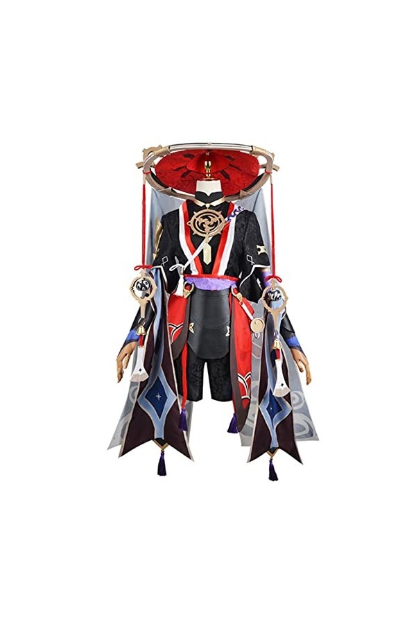 WSTCCOS Game Genshin Impact Yun Jin Opera Cosplay Costume Violet Robe Halloween Paty Uniforme Costume
