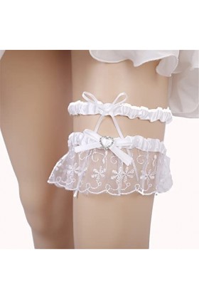 Jarretière de mariage pour les mariées Jarretières en dentelle pour les mariées Jarretière de mariage nuptiale pour mariage A